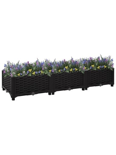 Aukštas lovelis, 120x40x23cm, polipropilenas