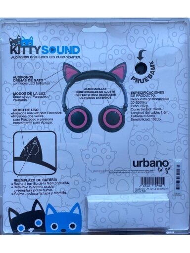 Ausinės "Urbano" KITTY SOUND Ausinės "Urbano" KITTY SOUND