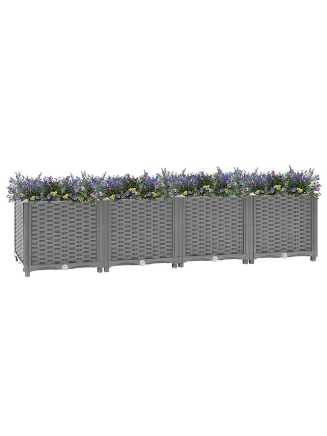 High baby crib, 160×40×38 cm, polypropylene