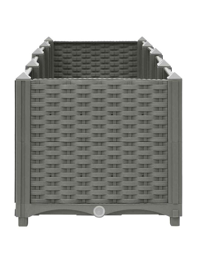 High baby crib, 160×40×38 cm, polypropylene 4