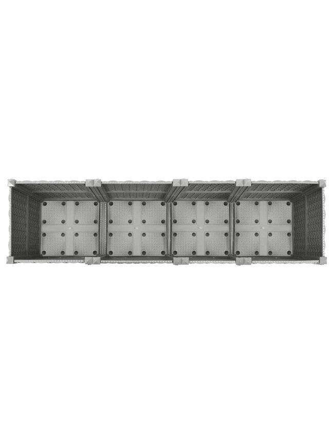 High baby crib, 160×40×38 cm, polypropylene 5