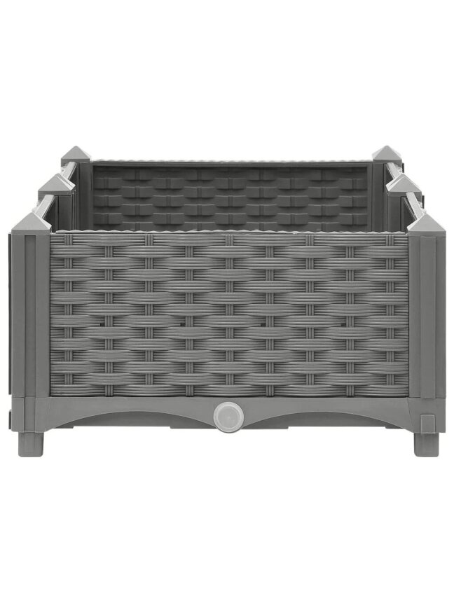 High planter box, 80 × 40 × 23 cm, polypropylene 4