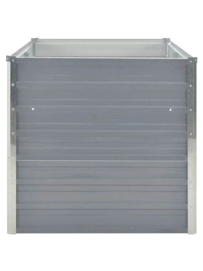 Tall garden bed, gray color, 160x80x77 cm, steel 4 Tall garden bed, gray color, 160x80x77 cm, steel 4