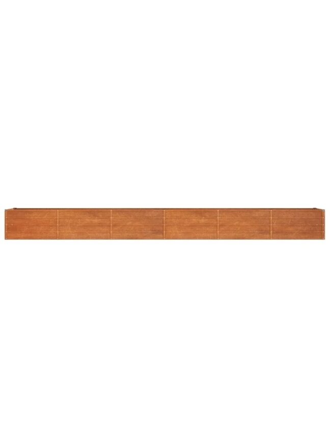 Tall garden bed, rust, 480x80x45 cm, Corten steel 4 Tall garden bed, rust, 480x80x45 cm, Corten steel 4