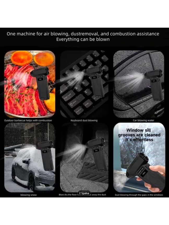 High-Speed Turbo Fan – Handheld Dust Blower 4