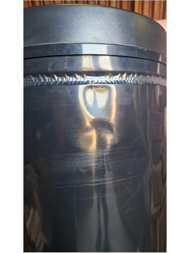 Automatinė šiukšliadėžė su jutikliu, juoda, plienas, 80l 8