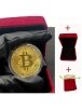 Позолоченный подарочный набор «Bitcoin» – художественный коллекционный сувенир