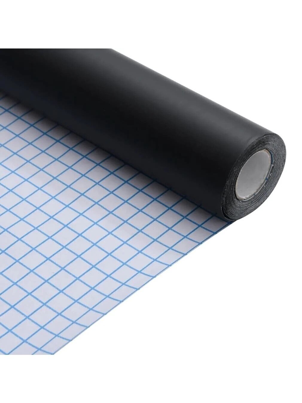 Furniture sticker, adhesive, matte black, 90x500 cm, PVC 6
