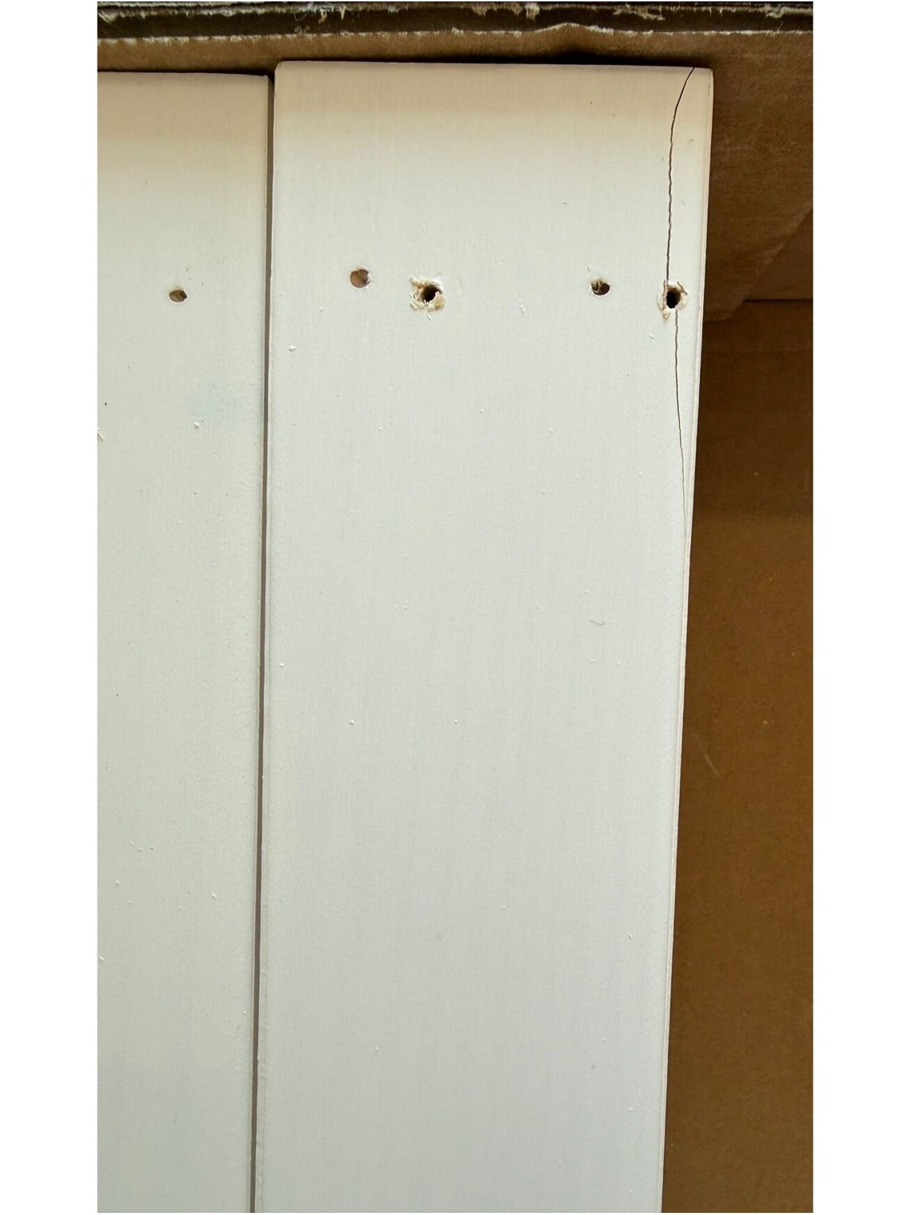 2-person balcony furniture set, white, made of solid pine wood. 9