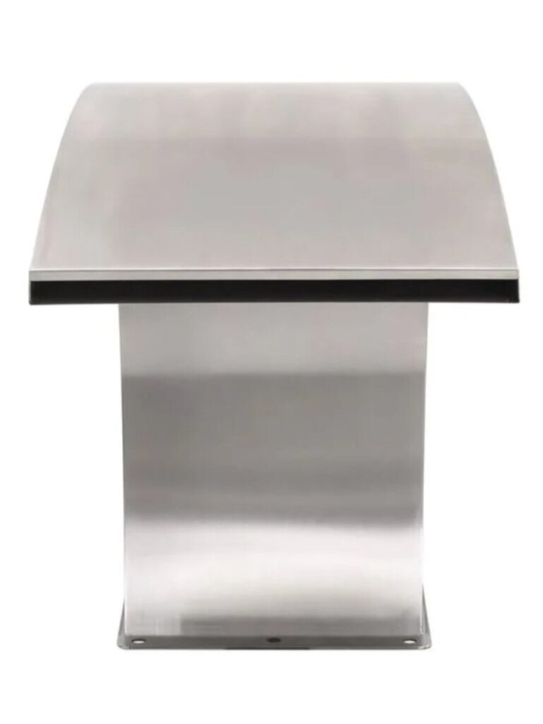 Pool Fountain with LED, 30 × 60 × 45 cm, Stainless Steel 5