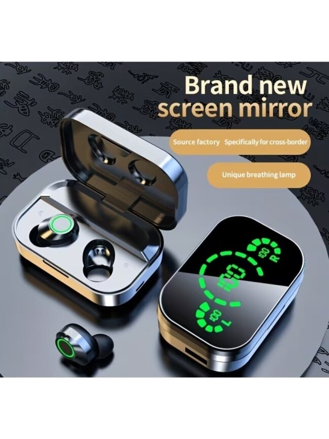 Wireless TWS stereo earbuds – compatible with Xiaomi and iPhone 1