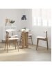 Bistro table, artisan oak color, 60 × 60 × 75 cm, wood