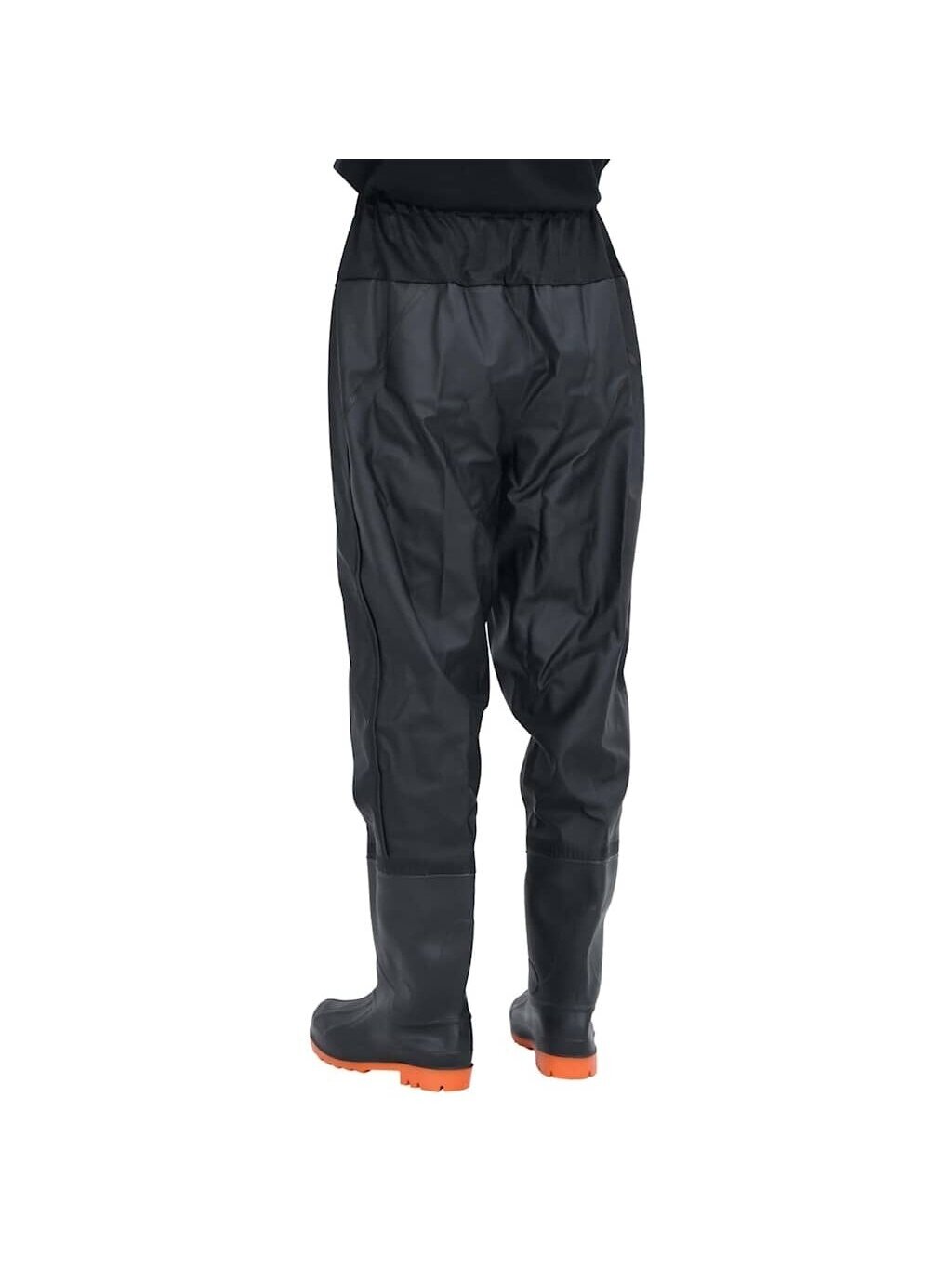 Waders with Boots, Black, Size 41 3