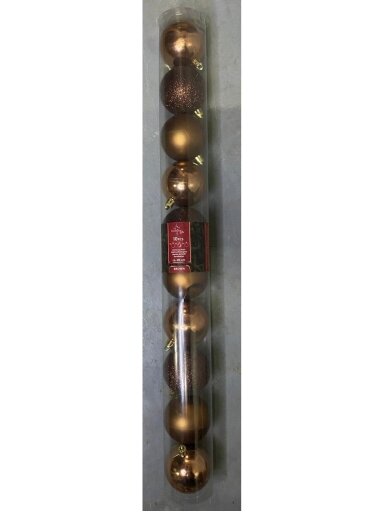 Burbulai 10vnt 6cm Auksinės spalvos