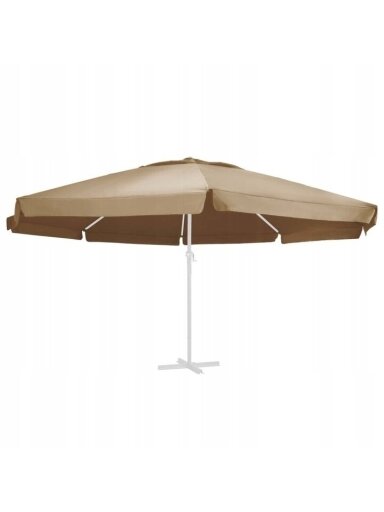 Danga sodo skėčiui, taupe spalvos, 600cm Danga sodo skėčiui, taupe spalvos, 600cm