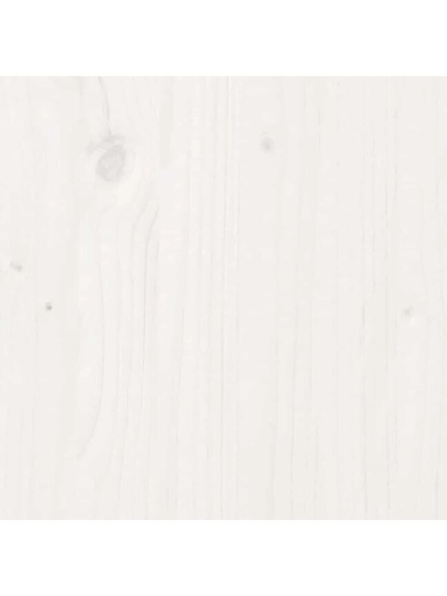 Daiktadėžė, balta, 110x50x45,5cm, pušies medienos masyvas 10