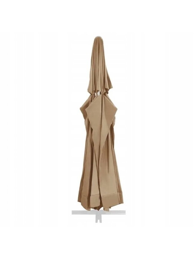 Garden umbrella canopy, taupe, 600 cm 2