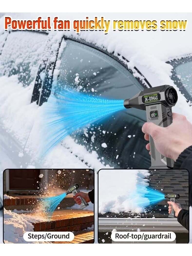 Multifunctional turbo air blower – 9,000,000 RPM brushless motor. 4