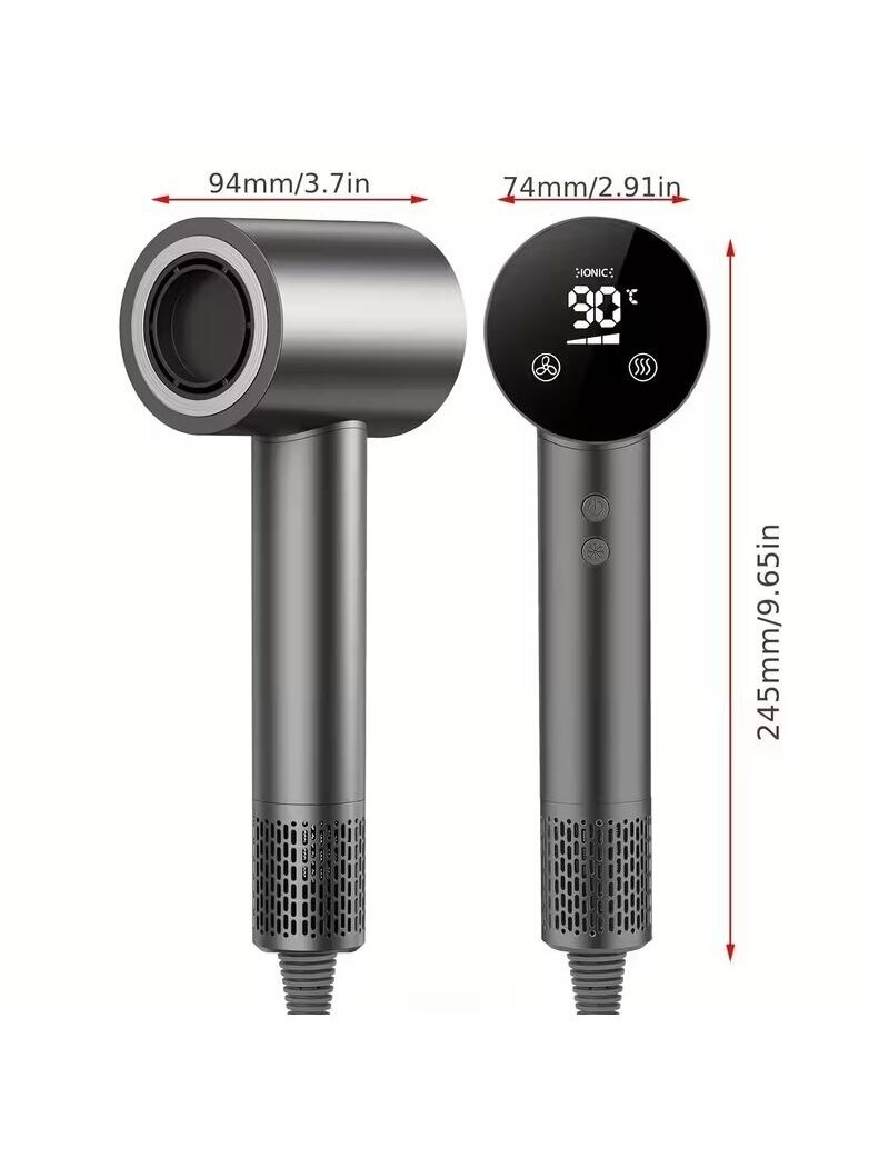 High-Speed Hair Dryer with Negative Ions and Brushless Motor (1500 W) 2 High-Speed Hair Dryer with Negative Ions and Brushless Motor (1500 W) 2