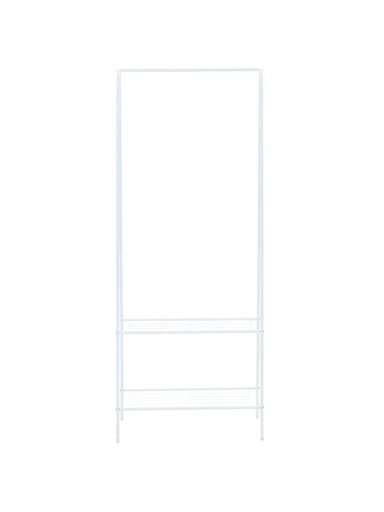 Clothes rack, 59x35x150 cm, white
