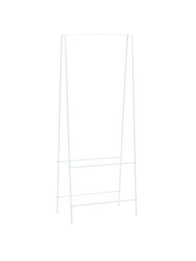 Clothes rack, 59x35x150 cm, white