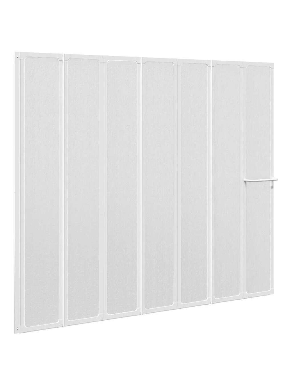 Shower / Bath Screen, 140 × 168 cm, 7 Foldable Panels, with Towel Rack 2 Shower / Bath Screen, 140 × 168 cm, 7 Foldable Panels, with Towel Rack 2