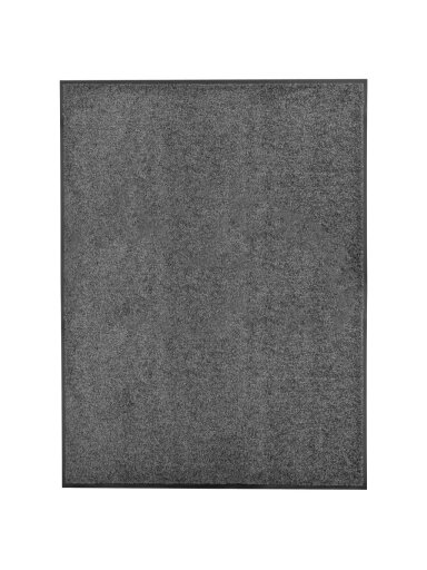 Durų kilimėlis, antracito spalvos, 90x120cm, plaunamas Durų kilimėlis, antracito spalvos, 90x120cm, plaunamas