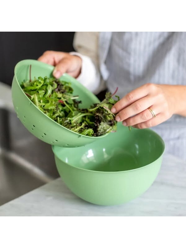 "Palsby Organic Nature" Bowl and Colander 1 "Palsby Organic Nature" Bowl and Colander 1