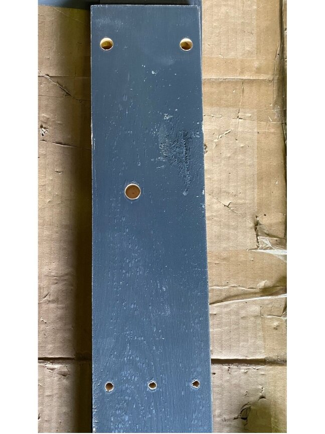 Kahekohtaline aiamoodul, hall, 203,5×44×45 cm, männipuit 9