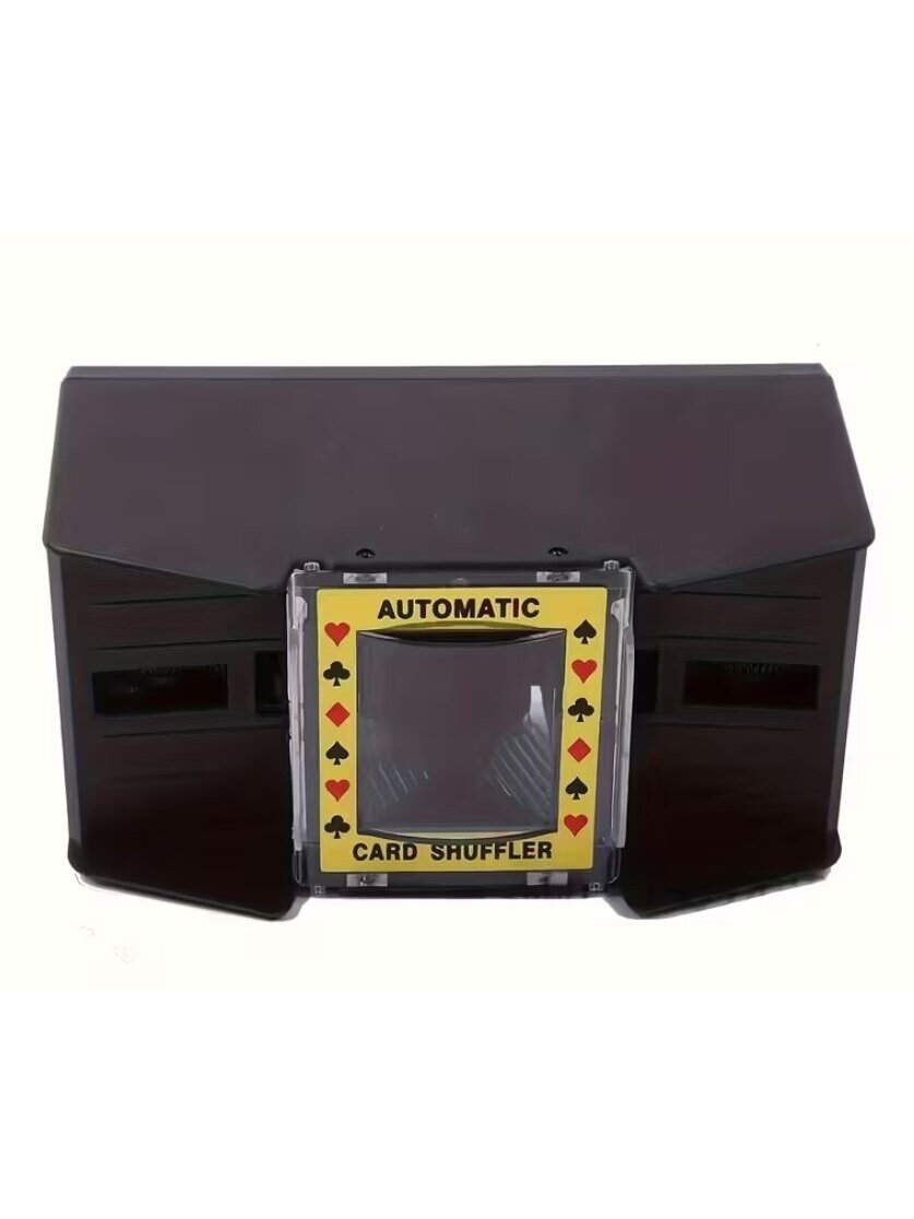 Electric Card Shuffler for Two Decks 1