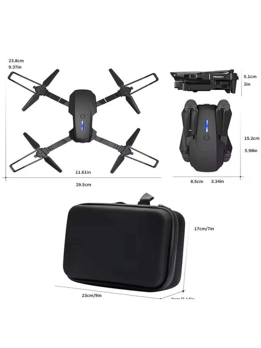 E88 NOVA foldable drone with dual camera and Wi-Fi control. 1 E88 NOVA foldable drone with dual camera and Wi-Fi control. 1