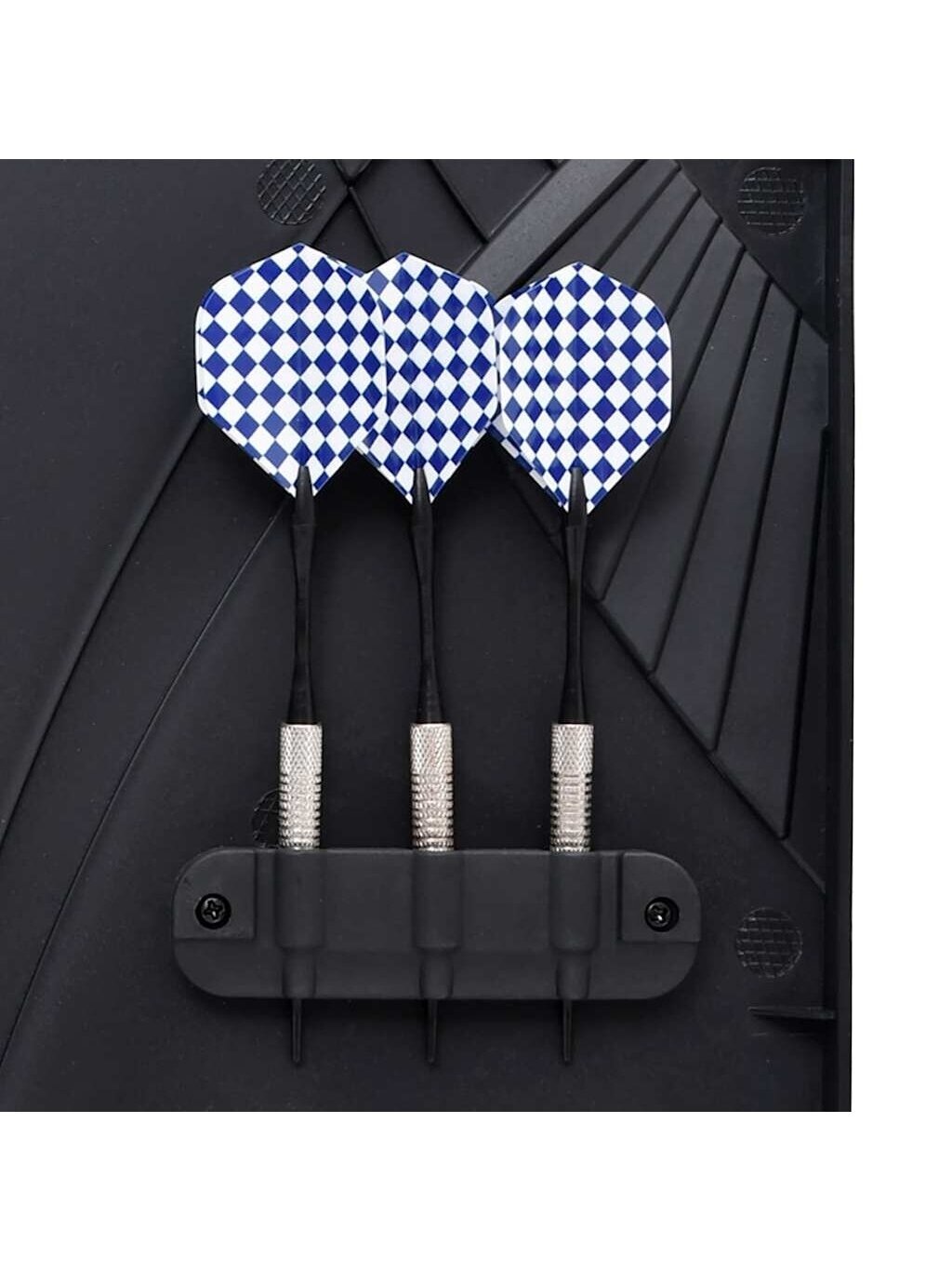 Electronic Dartboard with Darts, Black, Polypropylene 5