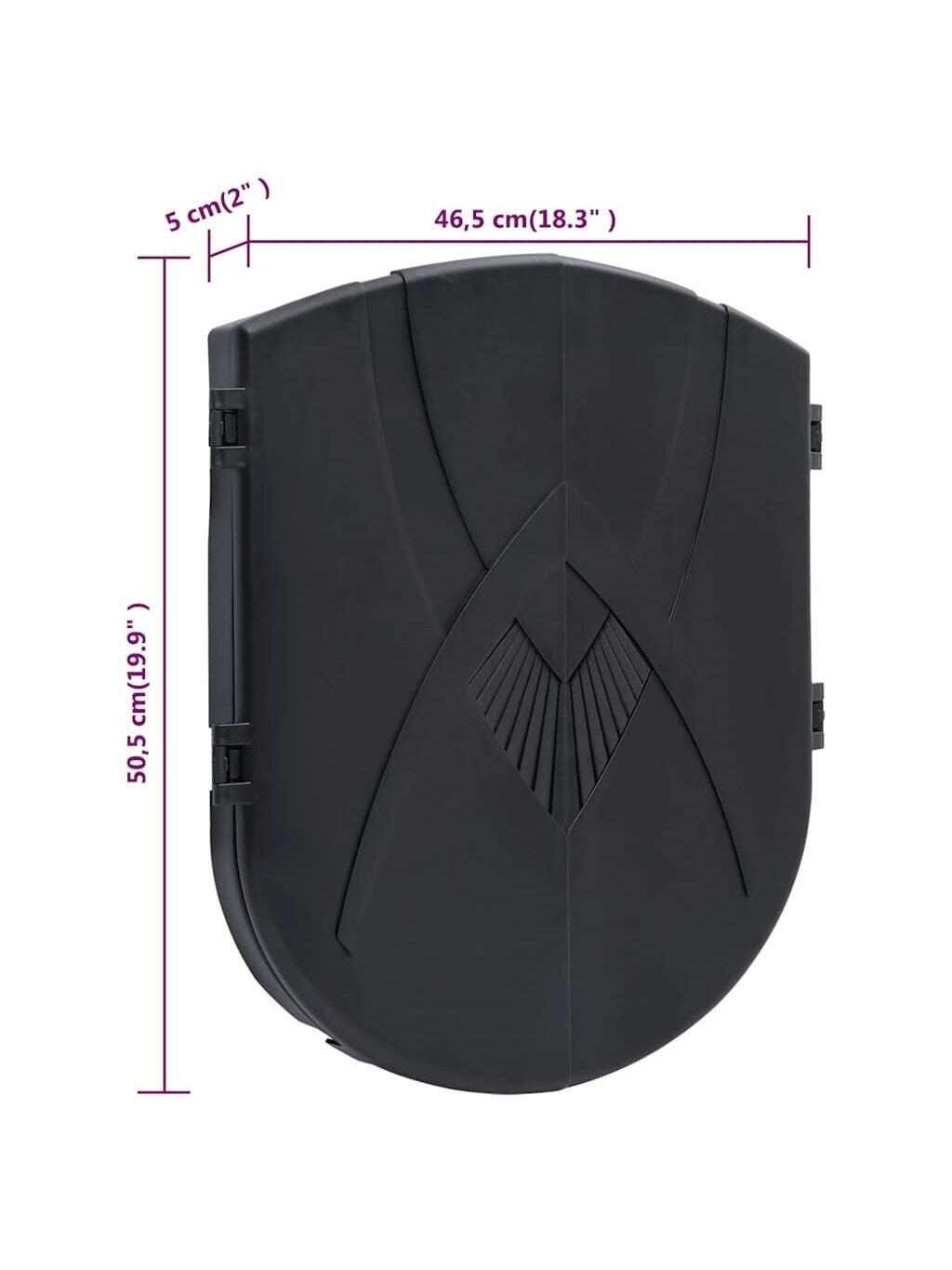 Electronic Dartboard with Darts, Black, Polypropylene 8