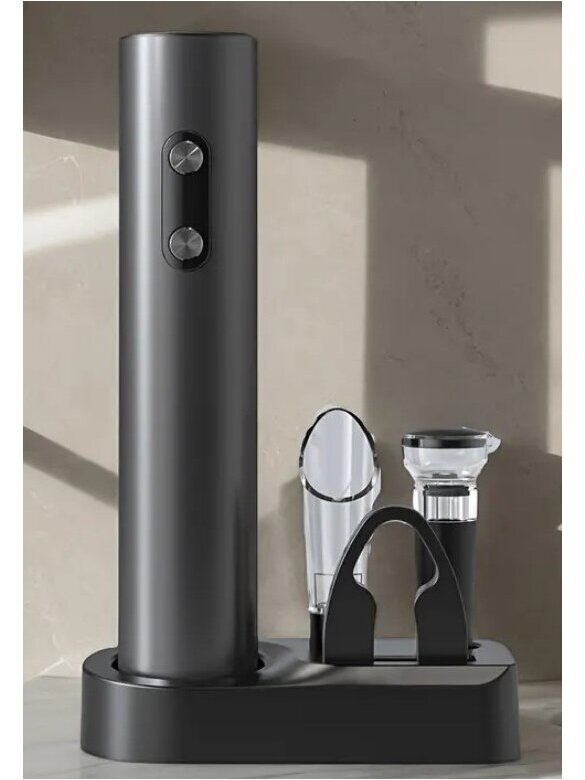 Electric wine opener set 5