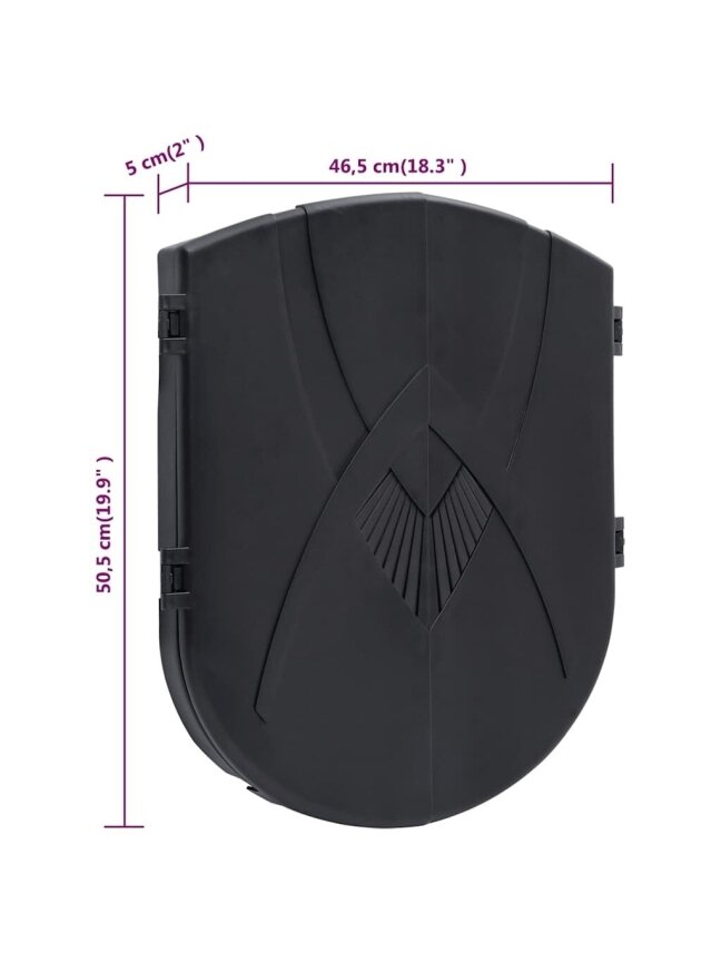Electronic Dartboard with Darts, Black, Polypropylene 8