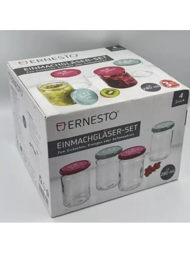 "Ernesto" purkide komplekt, 4 tk