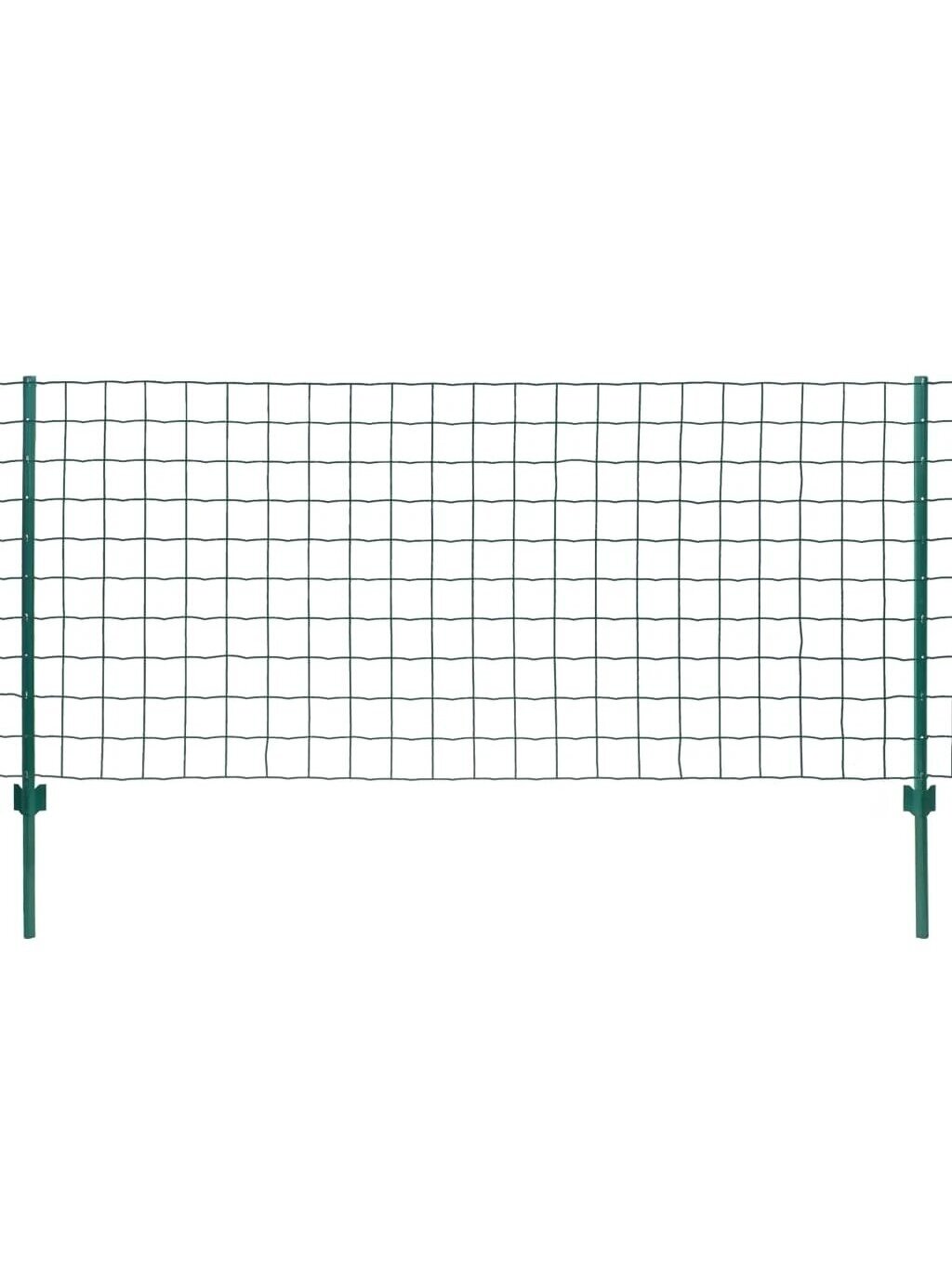 Euro tvoros komplektas, 20x1,2m, plienas, žalias 1