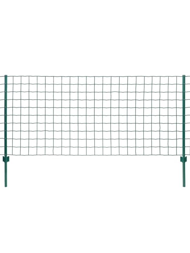 Euro tvoros komplektas, 20x1,2m, plienas, žalias 1