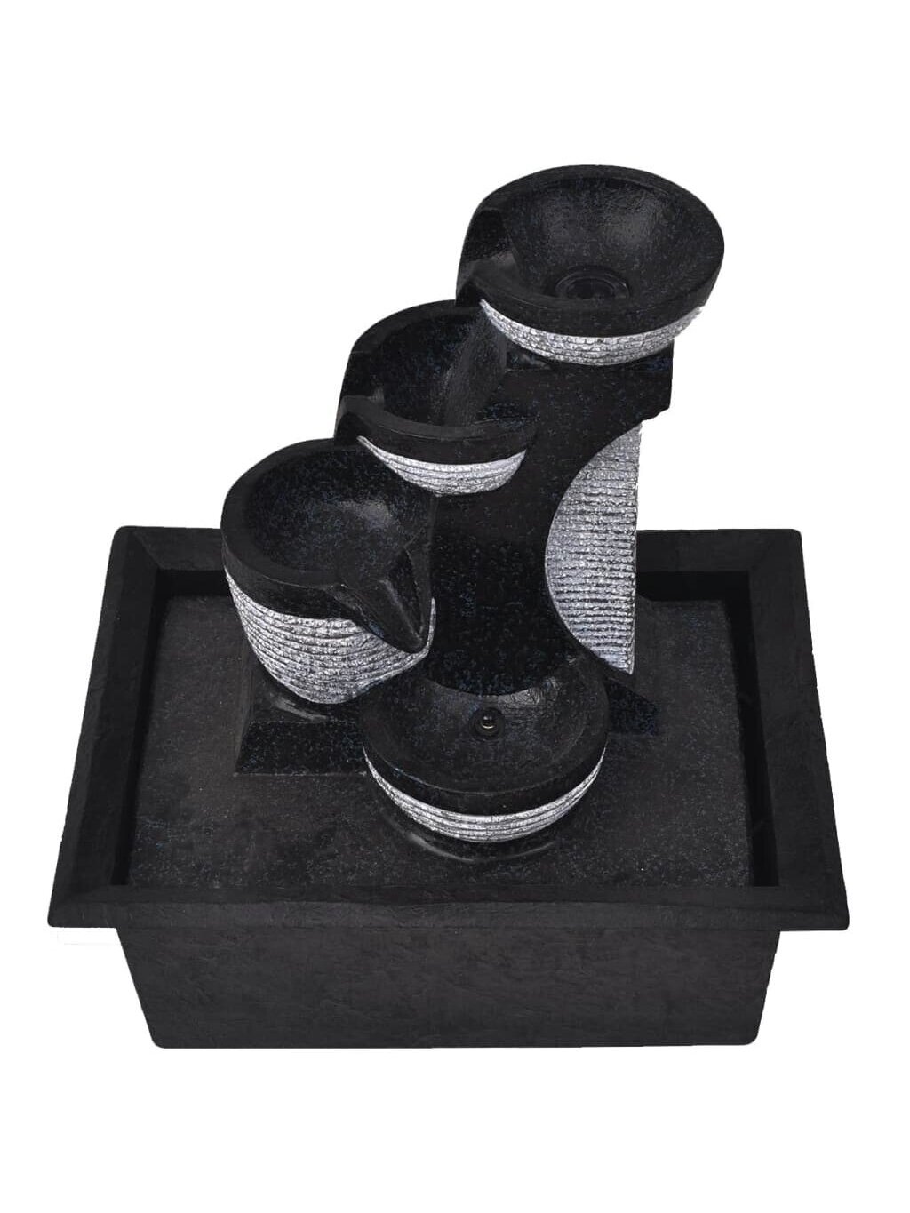 Indoor Fountain with LED Lighting, Polyresin 3