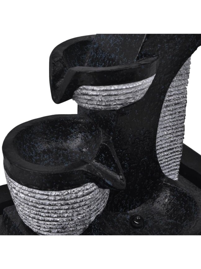 Indoor Fountain with LED Lighting, Polyresin 4