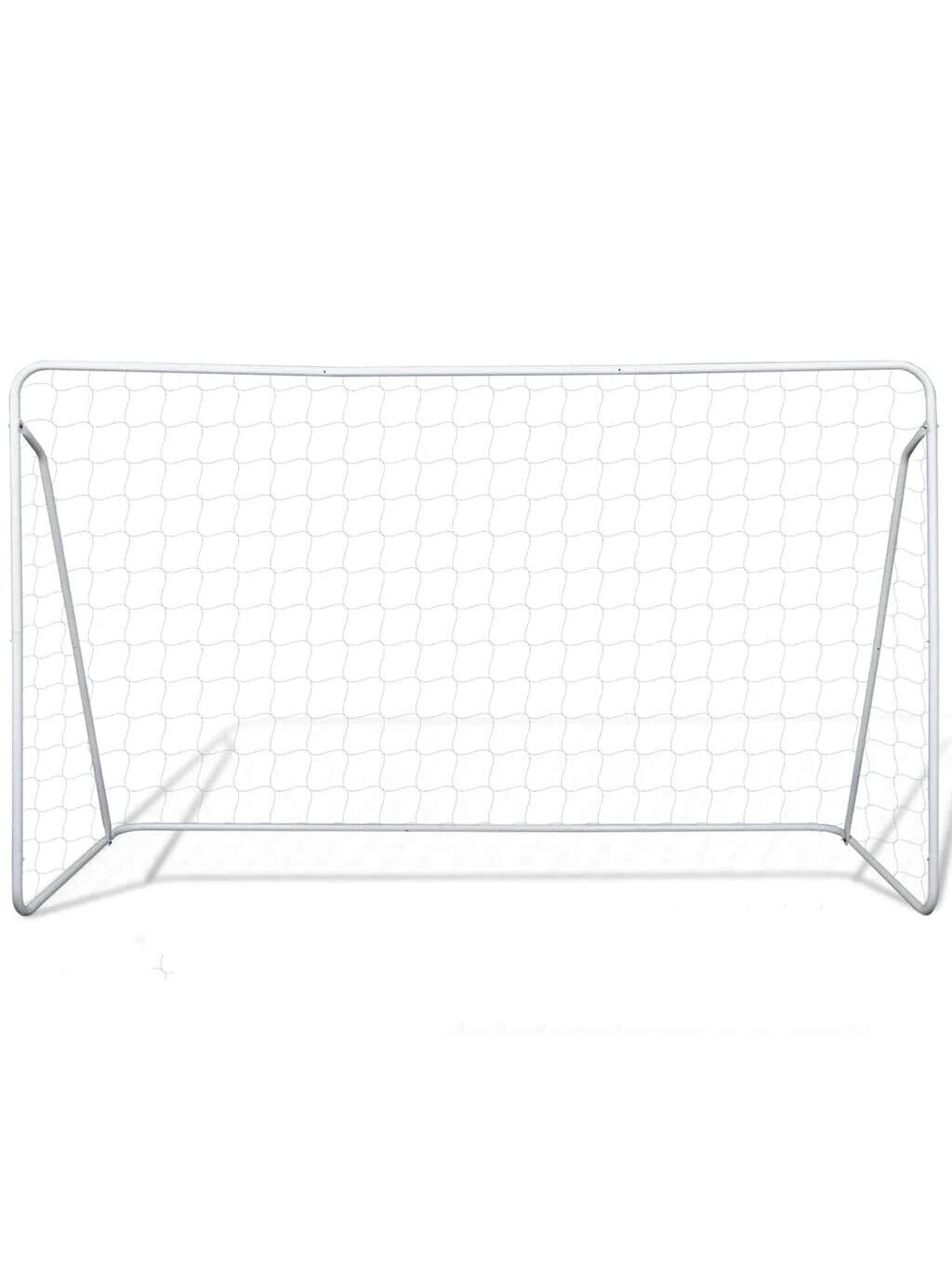 Football Goal Set with Net, 240x90x150 cm, Steel 1