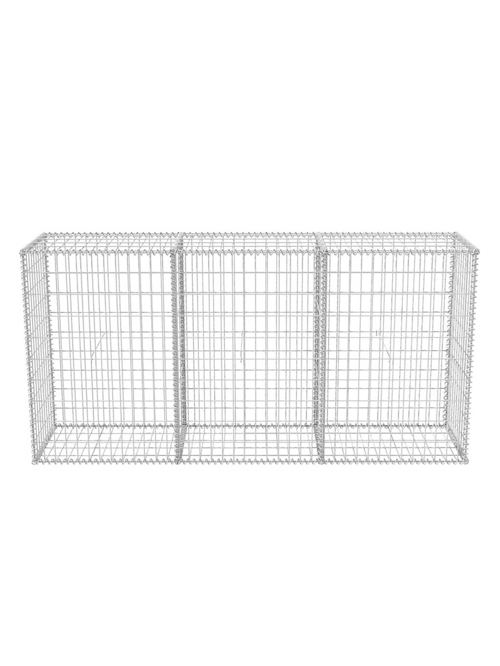 Gabiona grozs, 200×50×100 cm, galvanizēts tērauds 4