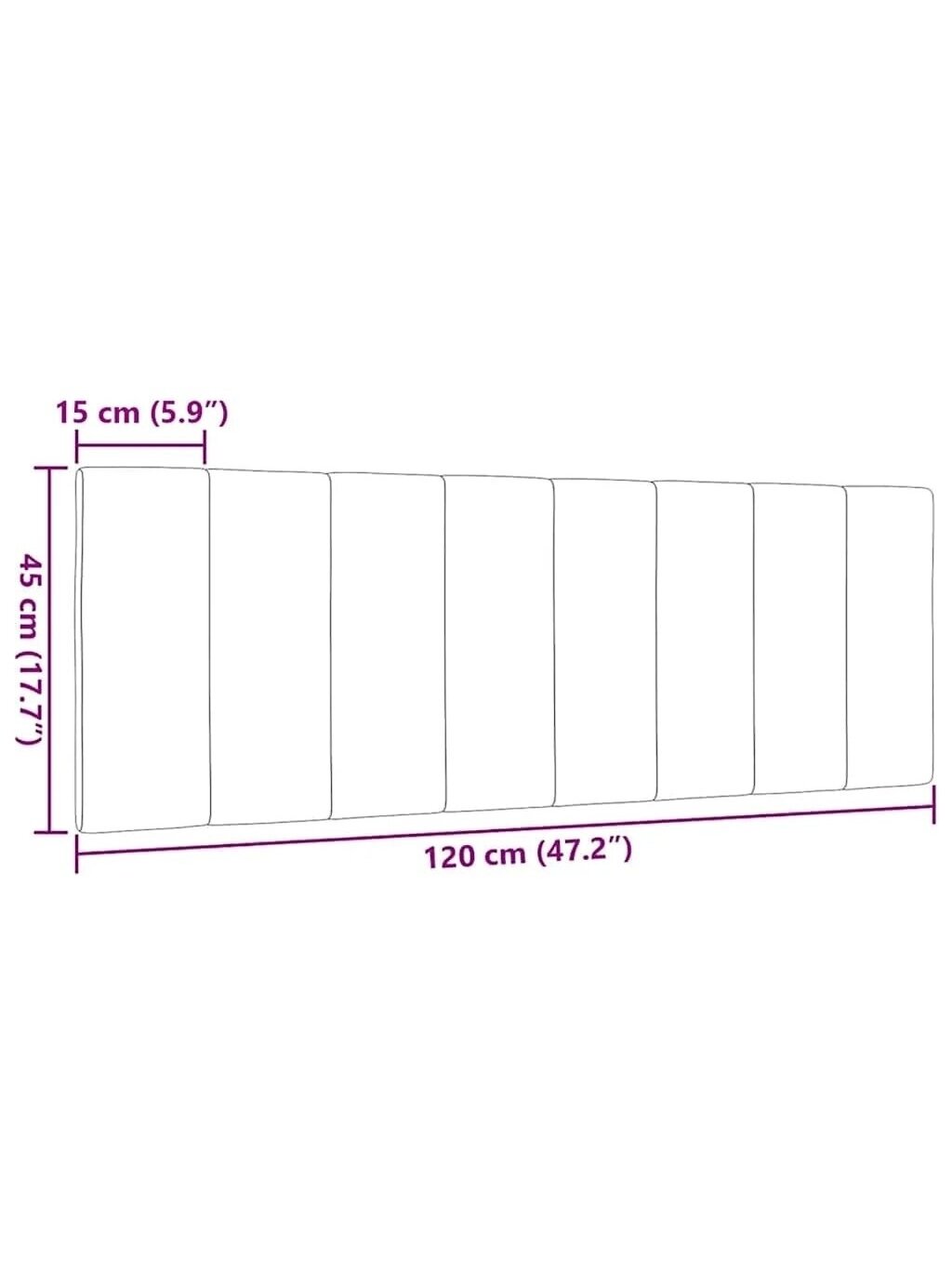 Peatsi padi, Hanko, helehall, 120 cm, kangas 8