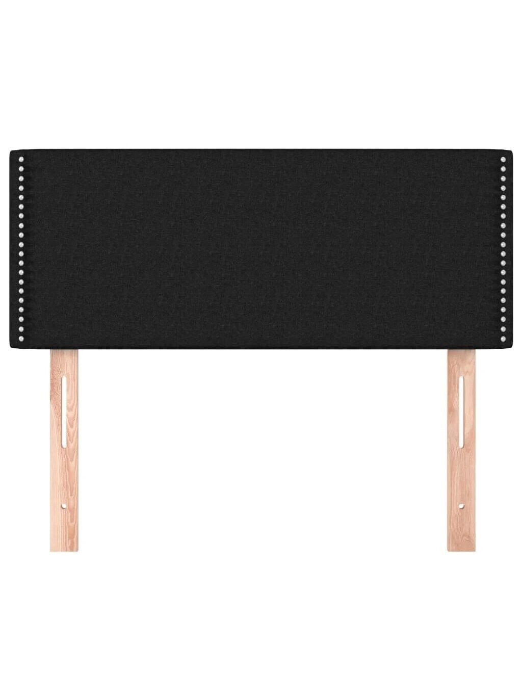 Galvūgalis, juodos spalvos, 100x5x78/88cm, audinys 2