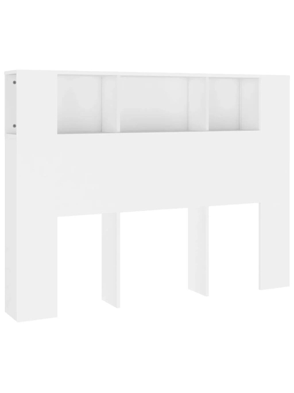 Headboard cabinet, White, 140×18.5×104.5 cm 2 Headboard cabinet, White, 140×18.5×104.5 cm 2