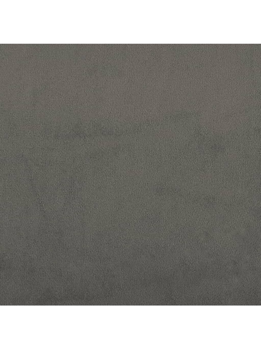 Galvūgalis, tamsiai pilkos spalvos, 90x5x78/88cm, aksomas 6