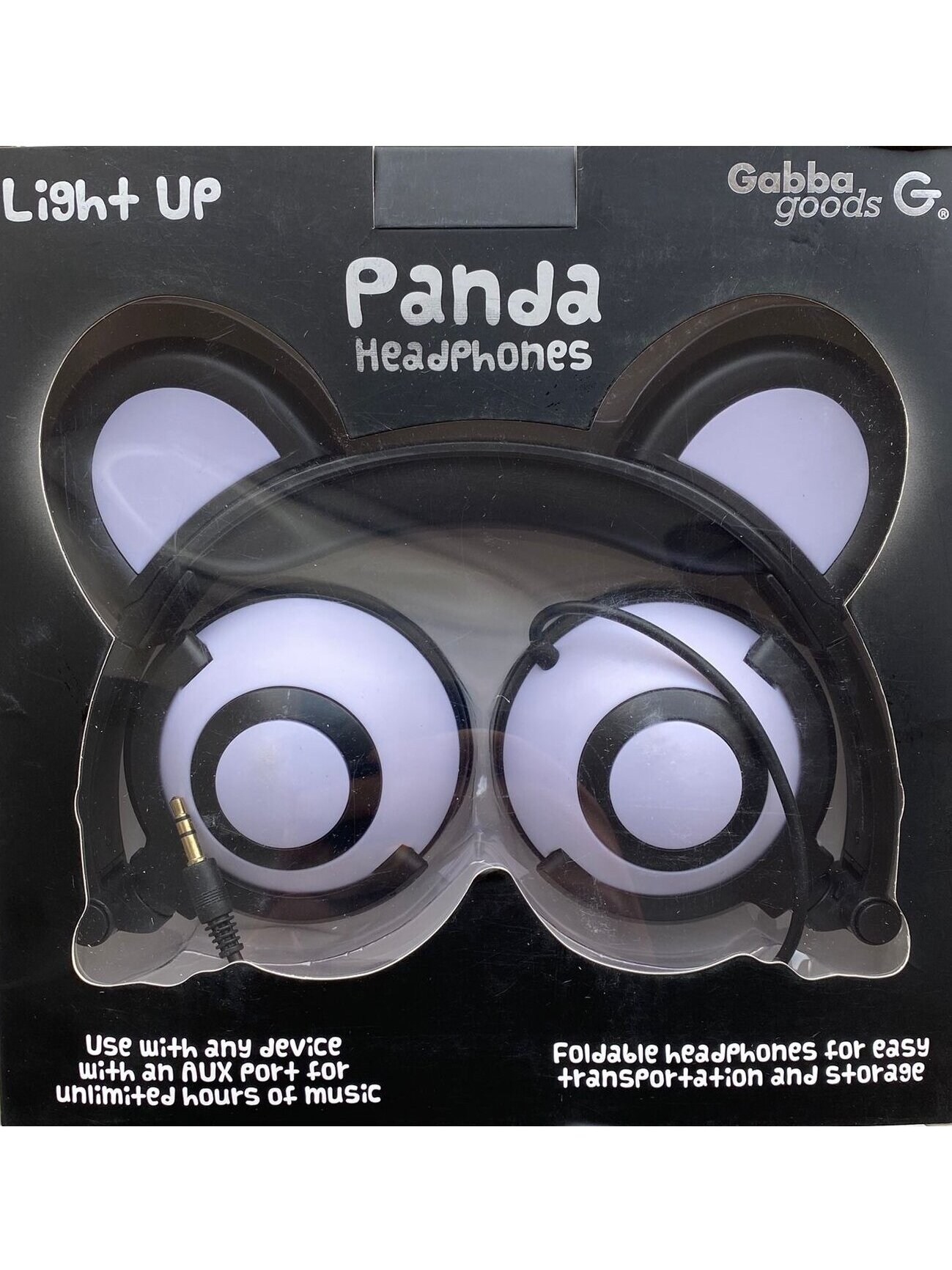Austiņas Gabba Goods ar LED 4