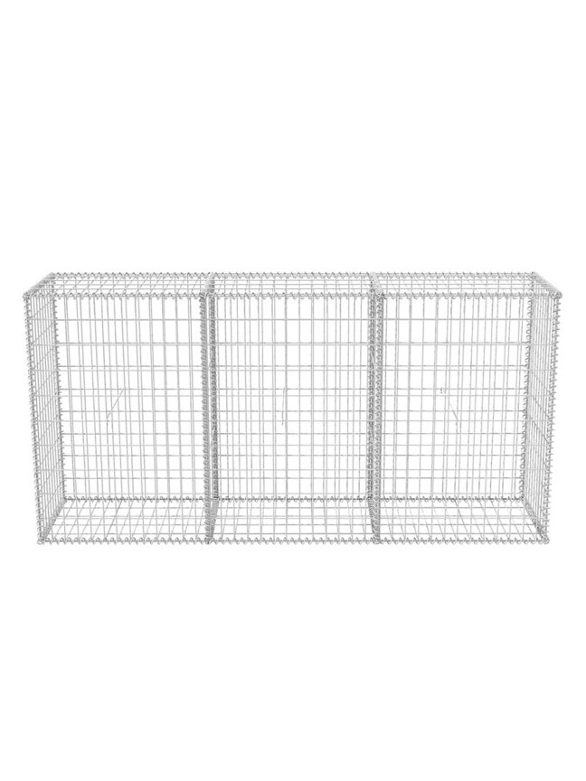 Gabiona grozs, 200×50×100 cm, galvanizēts tērauds 4