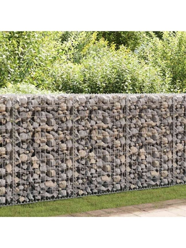 Gabiona grozs, 200×50×100 cm, galvanizēts tērauds 1