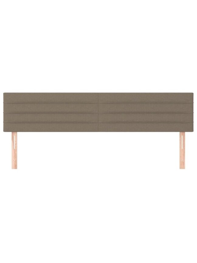 Peatsid, 2 tk, taupe värvi, 100x5x78/88 cm, kangas 2